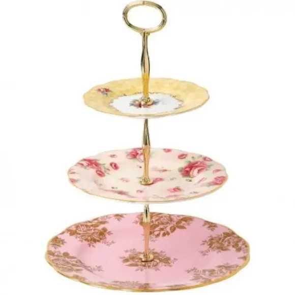 Marie Dumas 100 Years 3-Tier Cake Stand