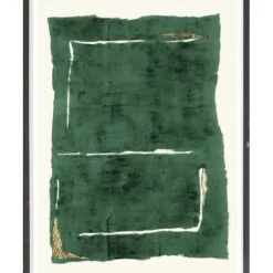 Marie Dumas Abstract Emerald III