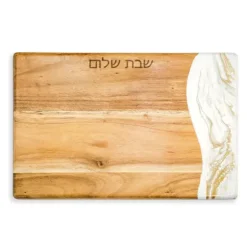 Marie Dumas Acacia Gold Quartz Challah Board