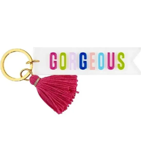 Marie Dumas Acrylic Key Tag - Gorgeous