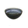 Marie Dumas Alabaster Bowl with Gold Trim