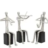 Marie Dumas Aluminum Musicians - Set of 3
