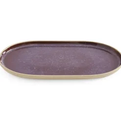 Marie Dumas Amethyst Large Oval Platter