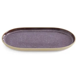 Marie Dumas Amethyst Medium Oval Platter