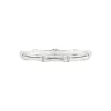 Marie Dumas Anabel Aram Bamboo Silver Hinged Bangle