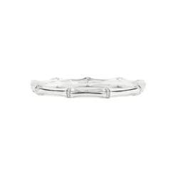 Marie Dumas Anabel Aram Bamboo Silver Hinged Bangle