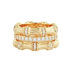 Marie Dumas Anabel Aram Bamboo Stack Ring