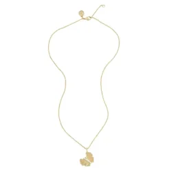Marie Dumas Anabel Aram Butterfly Gold Necklace