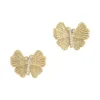 Marie Dumas Anabel Aram Butterfly Gold Stud Earrings