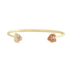 Marie Dumas Anabel Aram Orchid Pink Pavé Bangle