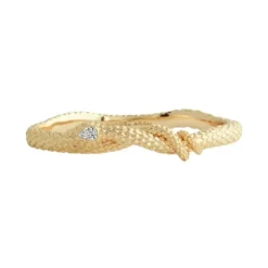 Marie Dumas Anabel Aram Serpent Hinged Bangle