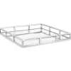 Marie Dumas Angle Edge Mirrored Square Tray
