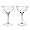 Marie Dumas Angled Set of 2 Martini Glasses
