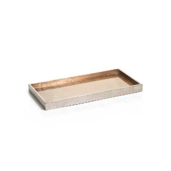 Marie Dumas Antique Gold & Silver Tray - Small