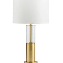 Marie Dumas Ashley Glass Gold Metal Lamp