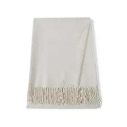 Marie Dumas Baby Alpaca Cream Ivory Throw