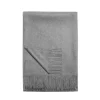 Marie Dumas Baby Alpaca Medium Grey Throw