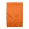 Marie Dumas Baby Alpaca Orange Crush Throw