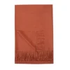 Marie Dumas Baby Alpaca Orange Throw