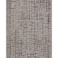 Marie Dumas Bailey Dark Grey Rug 5 x 7"