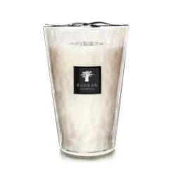 Marie Dumas Baobab Collection White Pearls Extra Large Candle