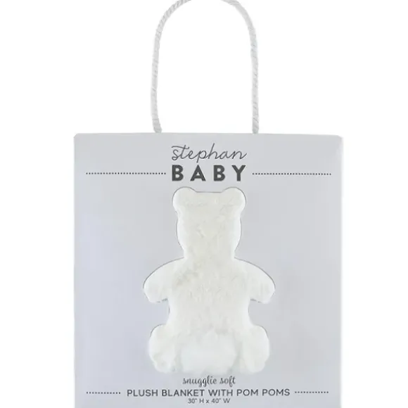 Marie Dumas Bear Plush Blanket