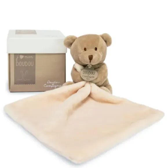 Marie Dumas Bear Plushie with Handkerchief