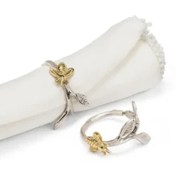 Marie Dumas Bee on Branch Napkin Ring