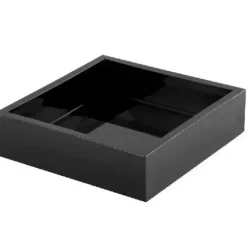 Marie Dumas Black Acrylic Luncheon Napkin Holder