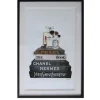 Marie Dumas Black Book Stack Wall Art