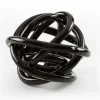 Marie Dumas Black Glass Knot - Large