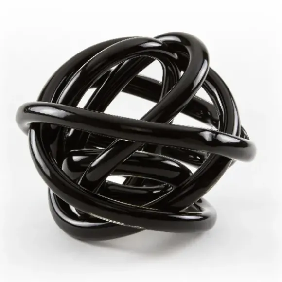 Marie Dumas Black Glass Knot - Large