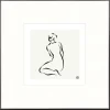 Marie Dumas Black Ink Femme Print IV