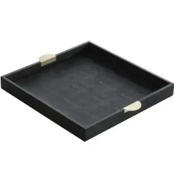 Marie Dumas Black Lizard Tray