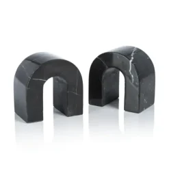 Marie Dumas Black Marquis Bookends