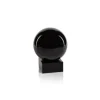 Marie Dumas Black Serene Orb on Base