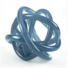Marie Dumas Blue Glass Knot - Large