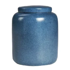 Marie Dumas Blue Lizard Texture Jar