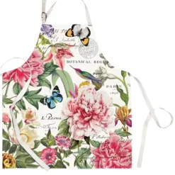 Marie Dumas Blush Peony Apron