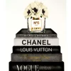 Marie Dumas Book Stack Grey Poppy