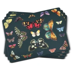 Marie Dumas Botanical Garden Harmony Set of 4 Placemats