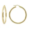 Marie Dumas Bronzallure Golden Hoop Earrings