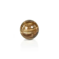 Marie Dumas Brown Decorative Ball