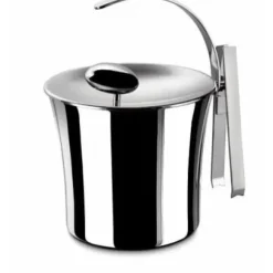 Marie Dumas Bugatti Acqua Ice Bucket w/ Lid and Tongs
