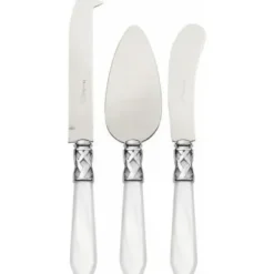 Marie Dumas Bugatti Aladdin White Cheese Set