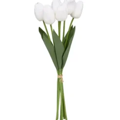 Marie Dumas Bundle of 6 White Tulips