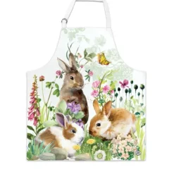 Marie Dumas Bunny Meadow Apron