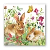 Marie Dumas Bunny Meadow Cocktail Napkins