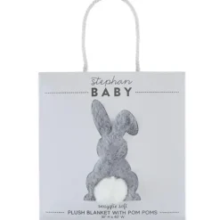 Marie Dumas Bunny Plush Blanket
