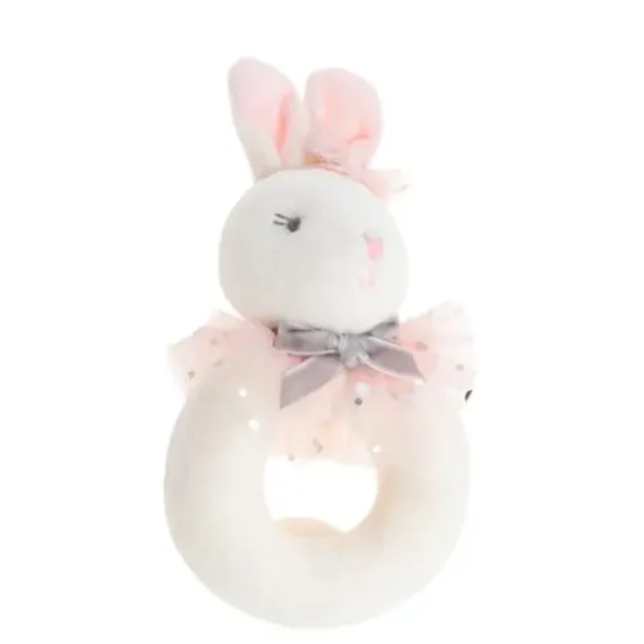 Marie Dumas Bunny Ring Rattle